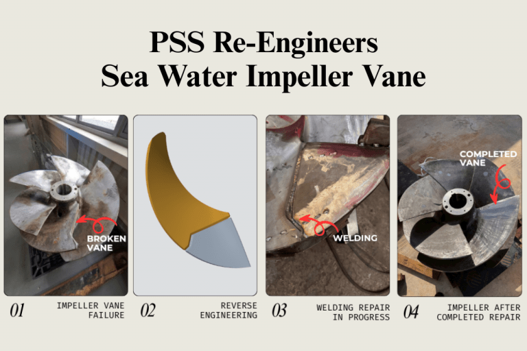 PSS Successfully Re-Engineers and Restores Sea Water Pump Impeller at a Power Plant in the Philippines