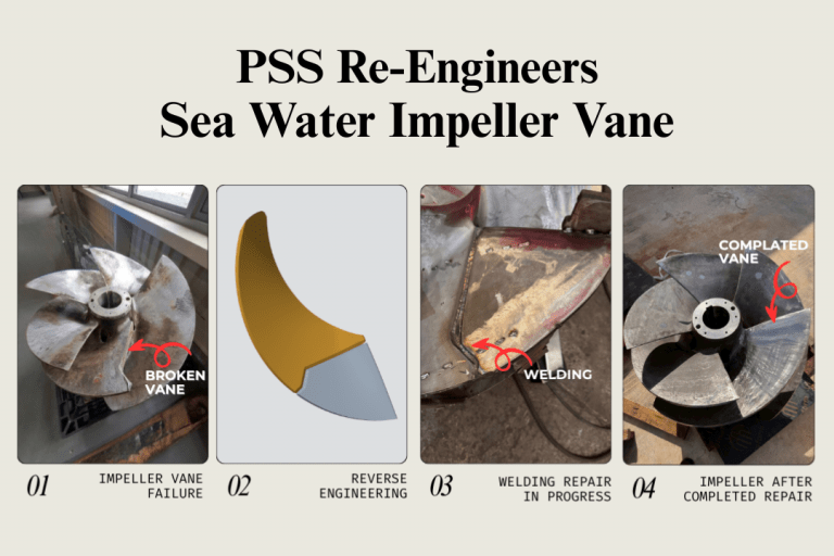 PSS Successfully Re-Engineers and Restores Sea Water Pump Impeller at a Power Plant in the Philippines